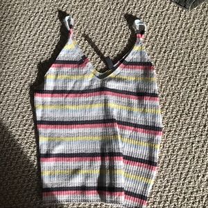 Striped tank top
